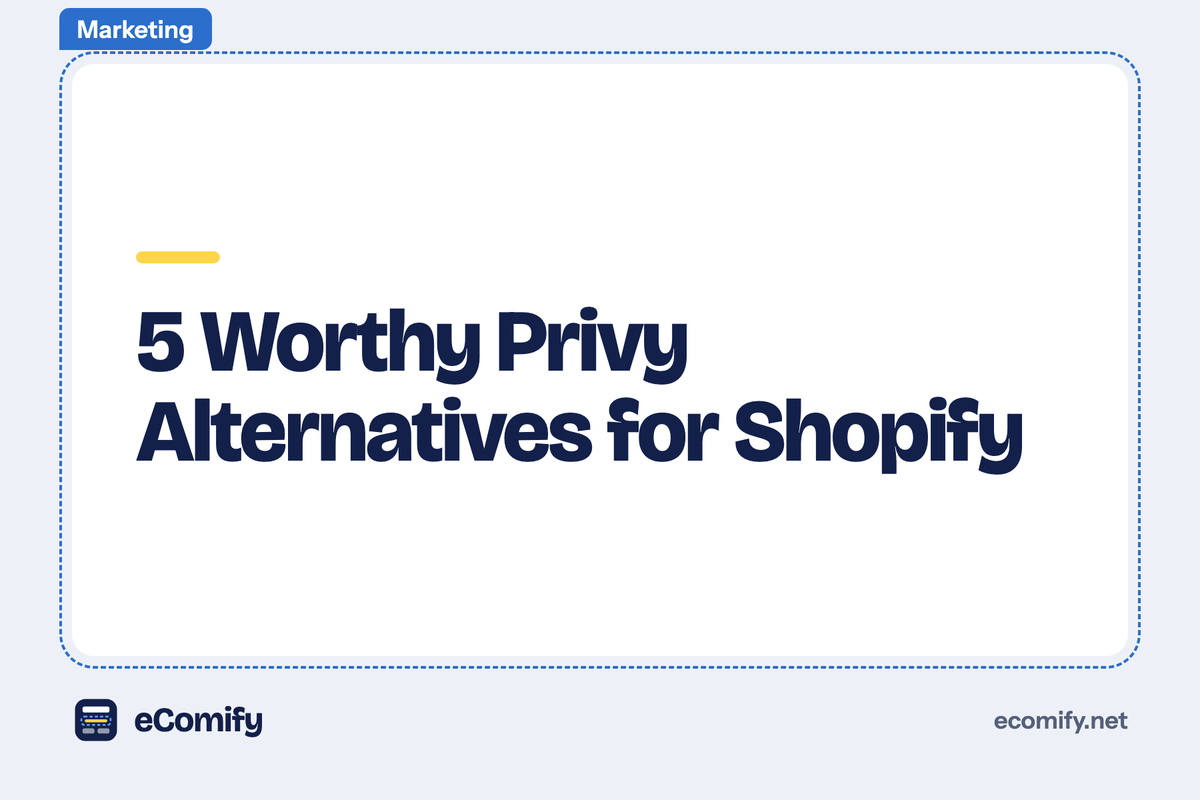 5 Worthy Privy Alternatives for Shopify