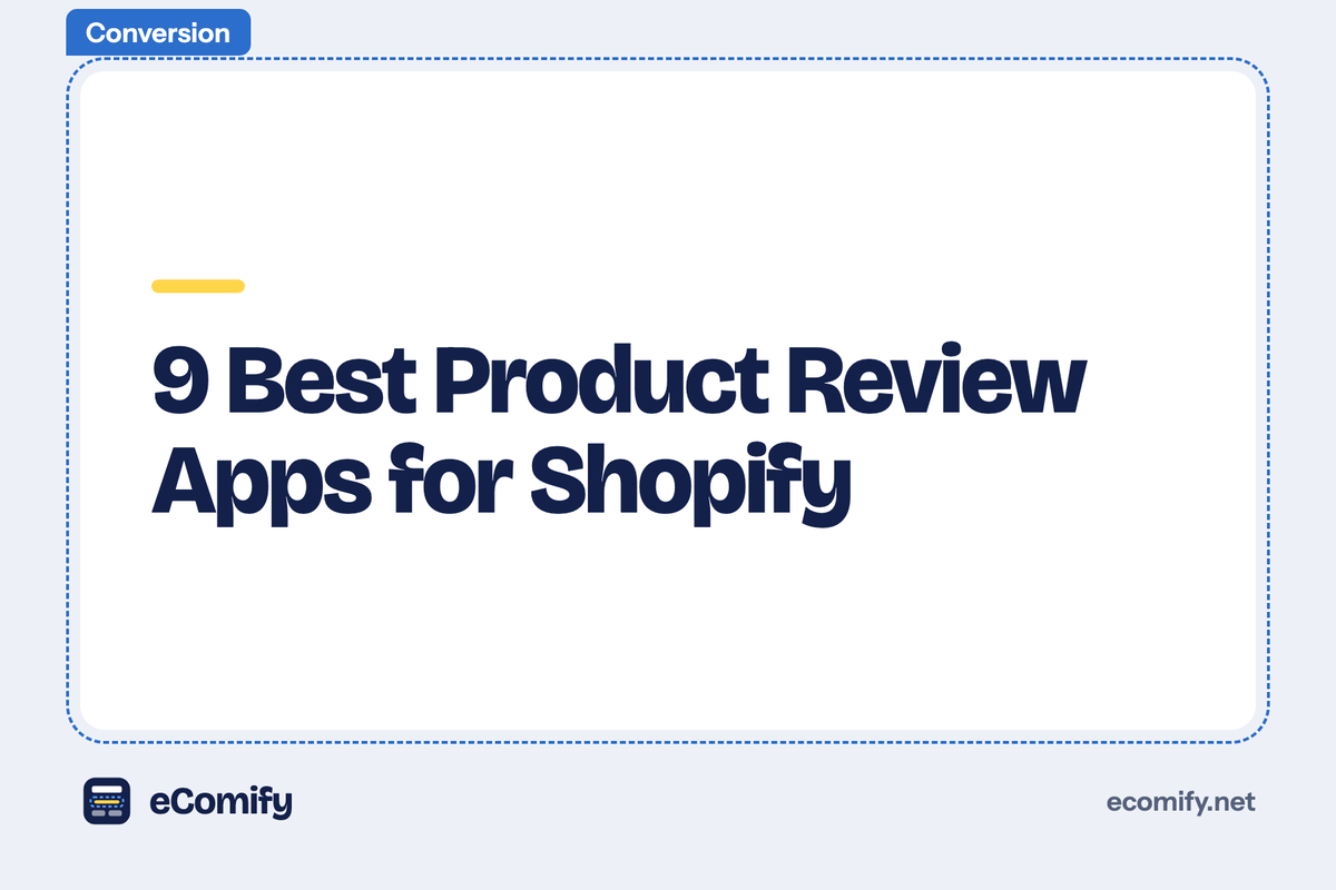 9 Best Product Review Apps for Shopify