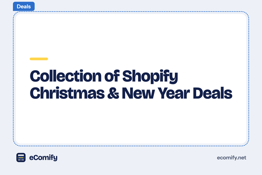 Collection of Shopify Christmas & New Year Deals