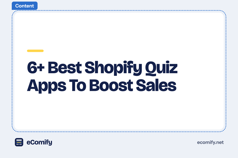 6+ Best Shopify Quiz Apps To Boost Sales