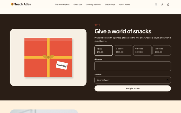 Gift a box