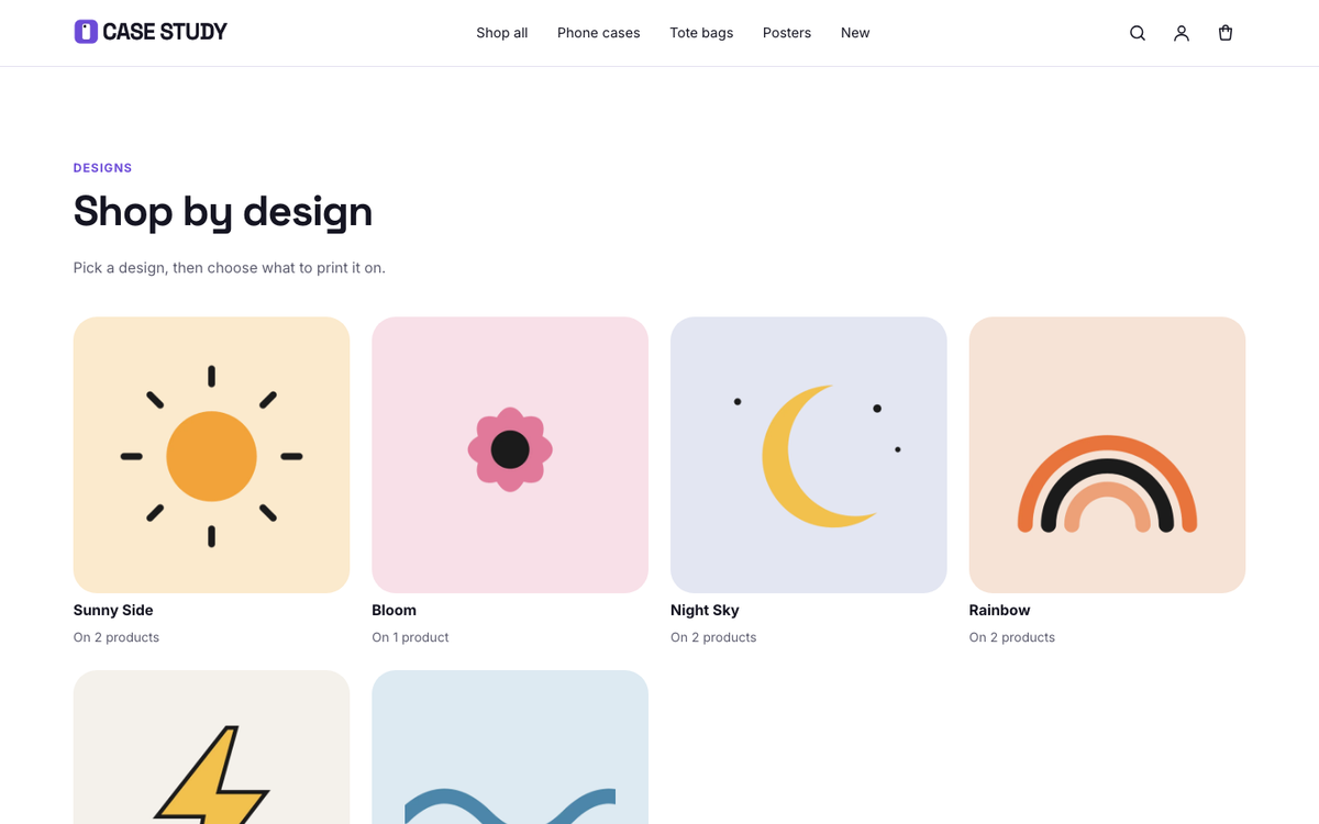 Case Study: design grid