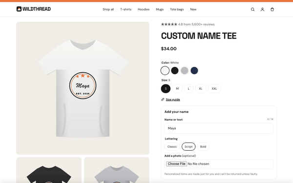 Personalization