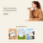 Airpodify – Headphones Shopify template built by Pagefly