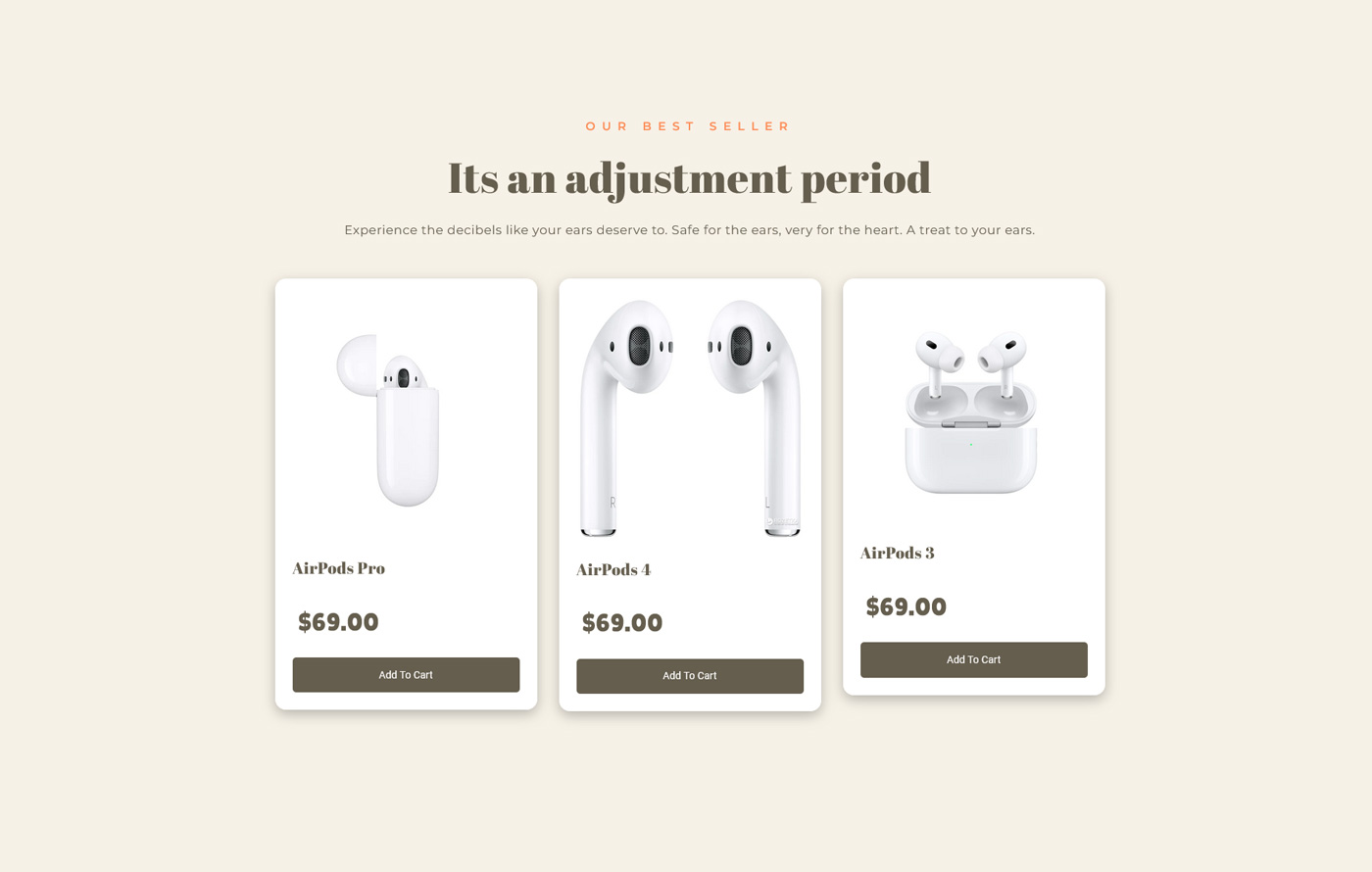 Airpodify - Free Headphones Shopify template built by Pagefly
