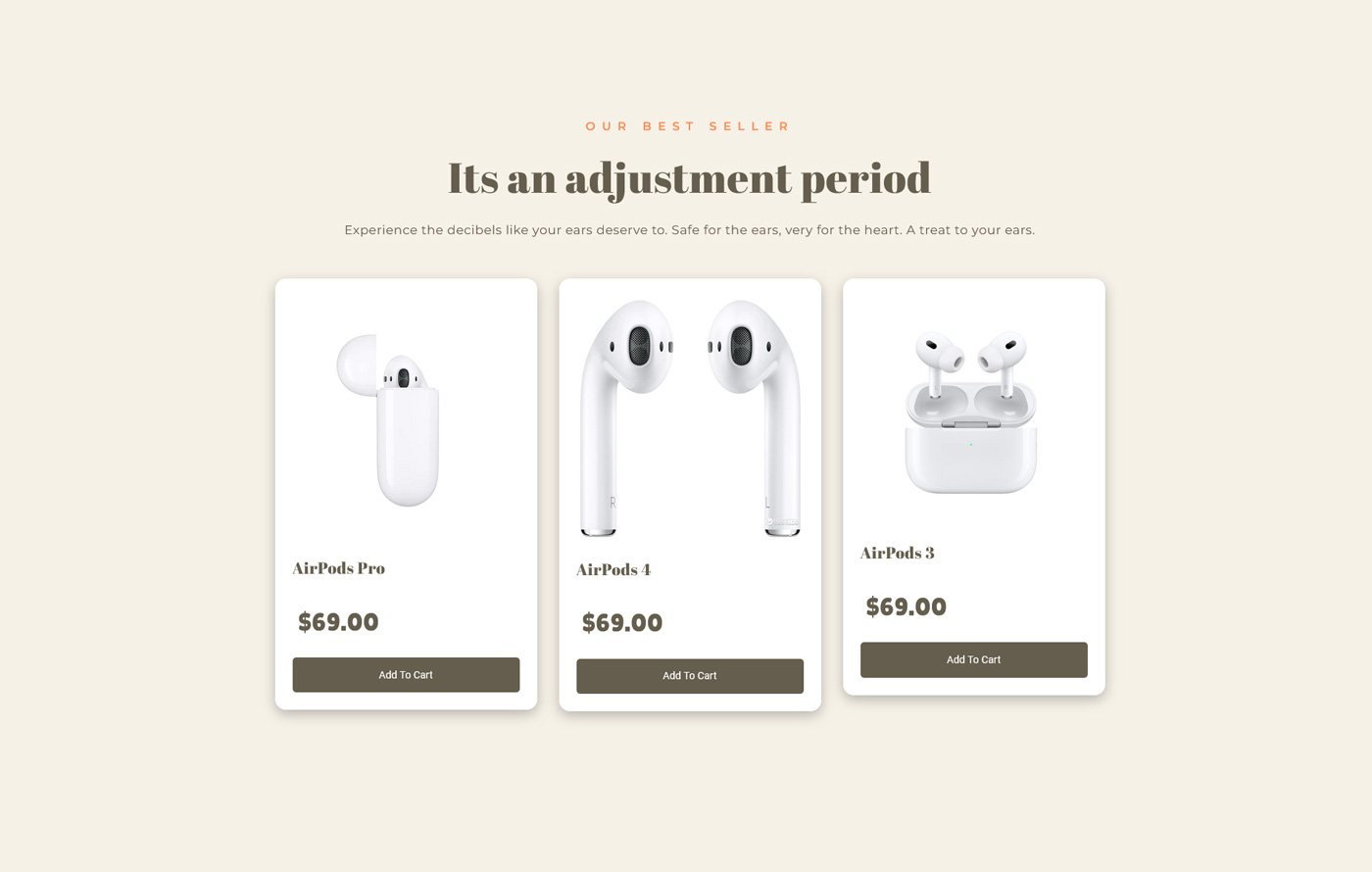 Airpodify - Headphones Shopify template built by Pagefly