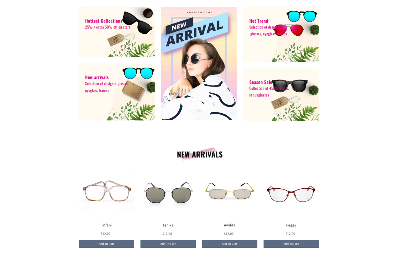 Eyeglassify - Glasses Shopify template built by Pagefly