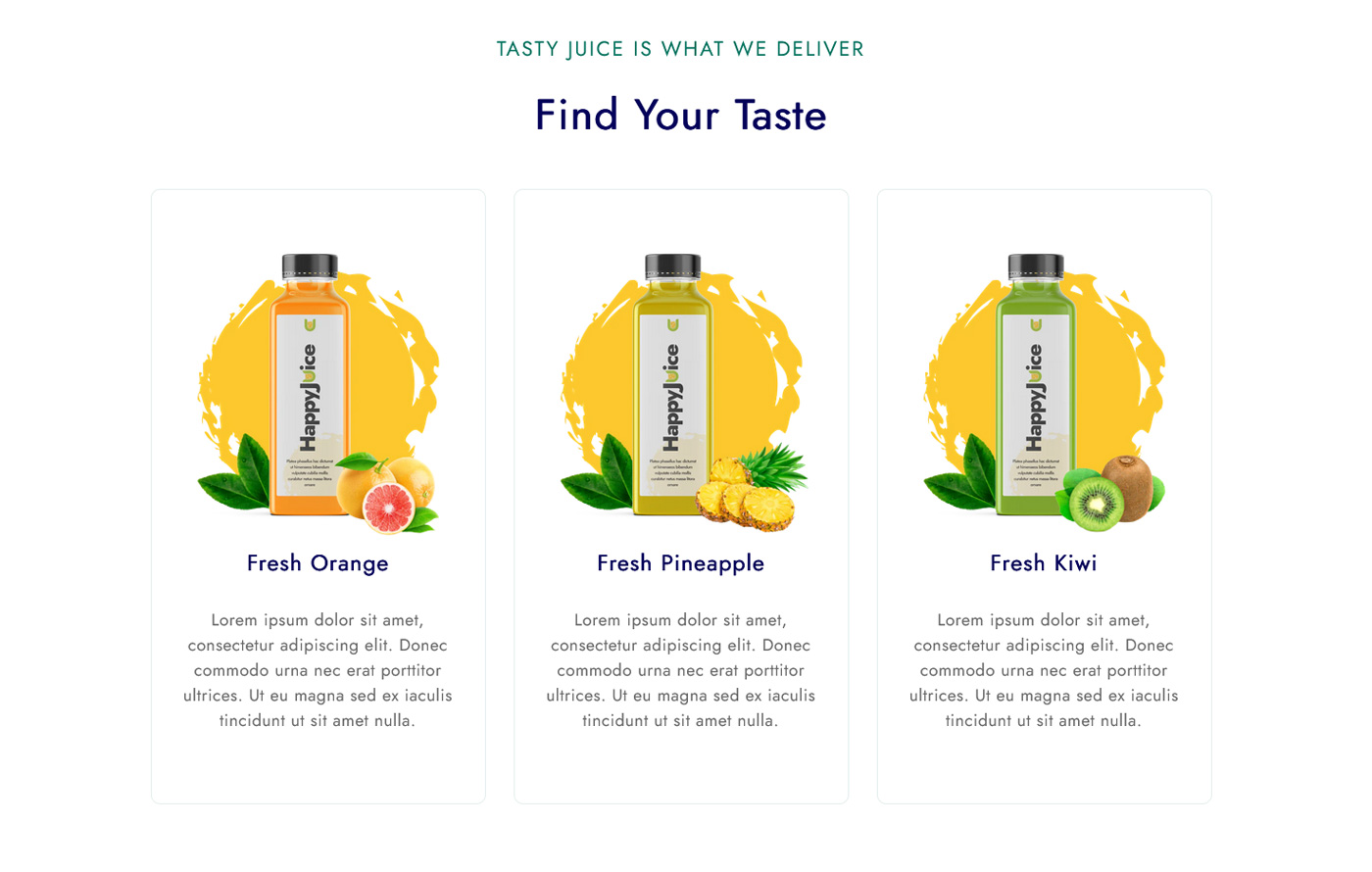 Juicify - Free Juice & Food Shopify template built by Pagefly