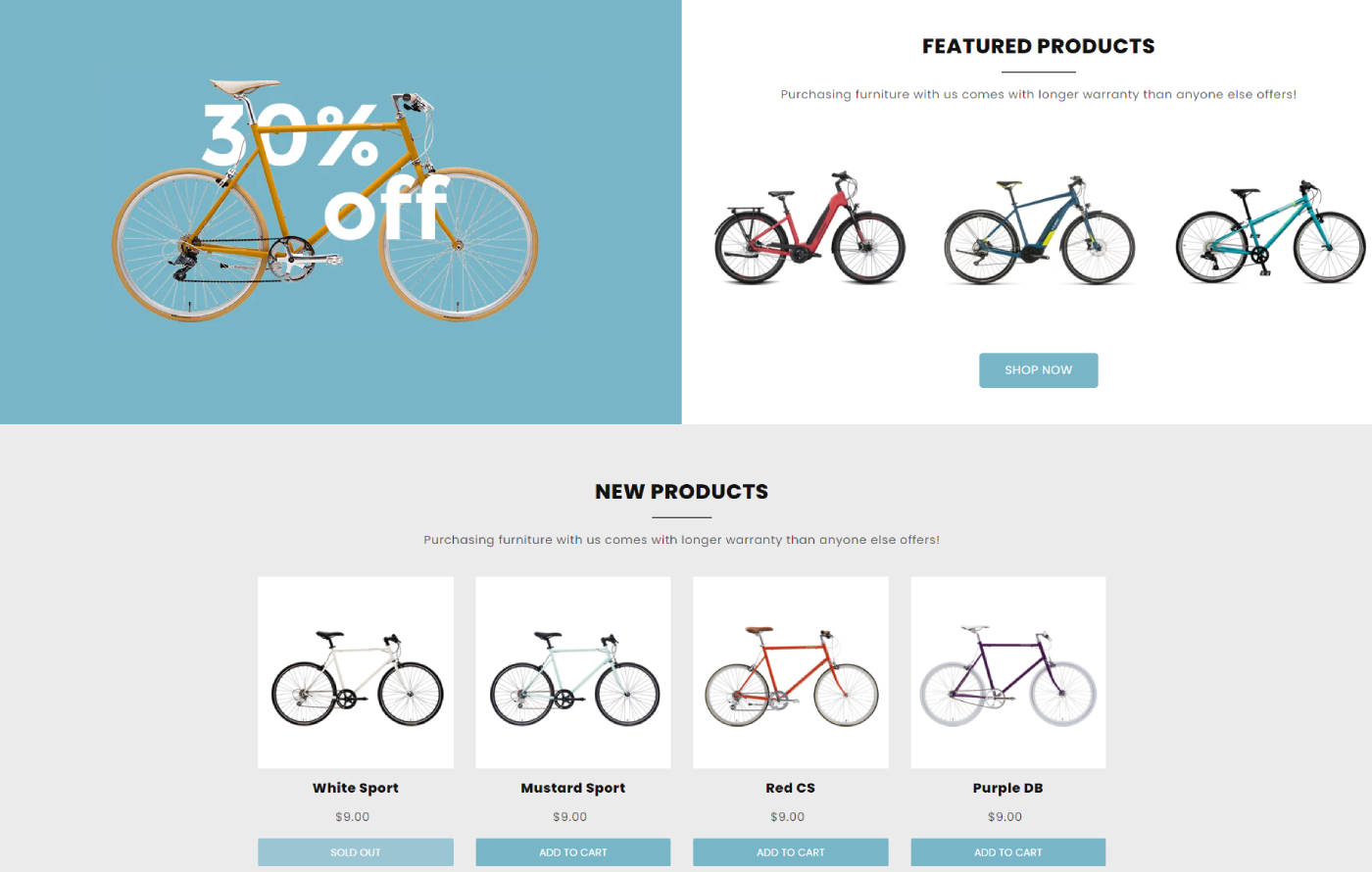 Bikify - Bicycles Shopify template built by Pagefly