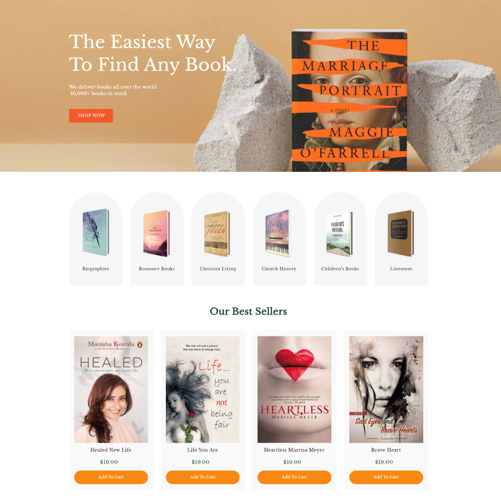 Bookify - Book Store Shopify template built by Pagefly