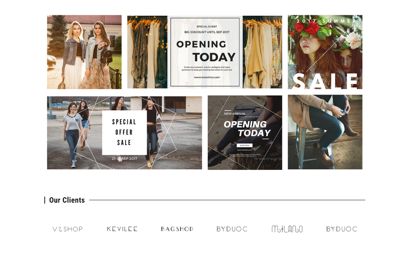 Clothesify - Clothing Shopify template built by Pagefly