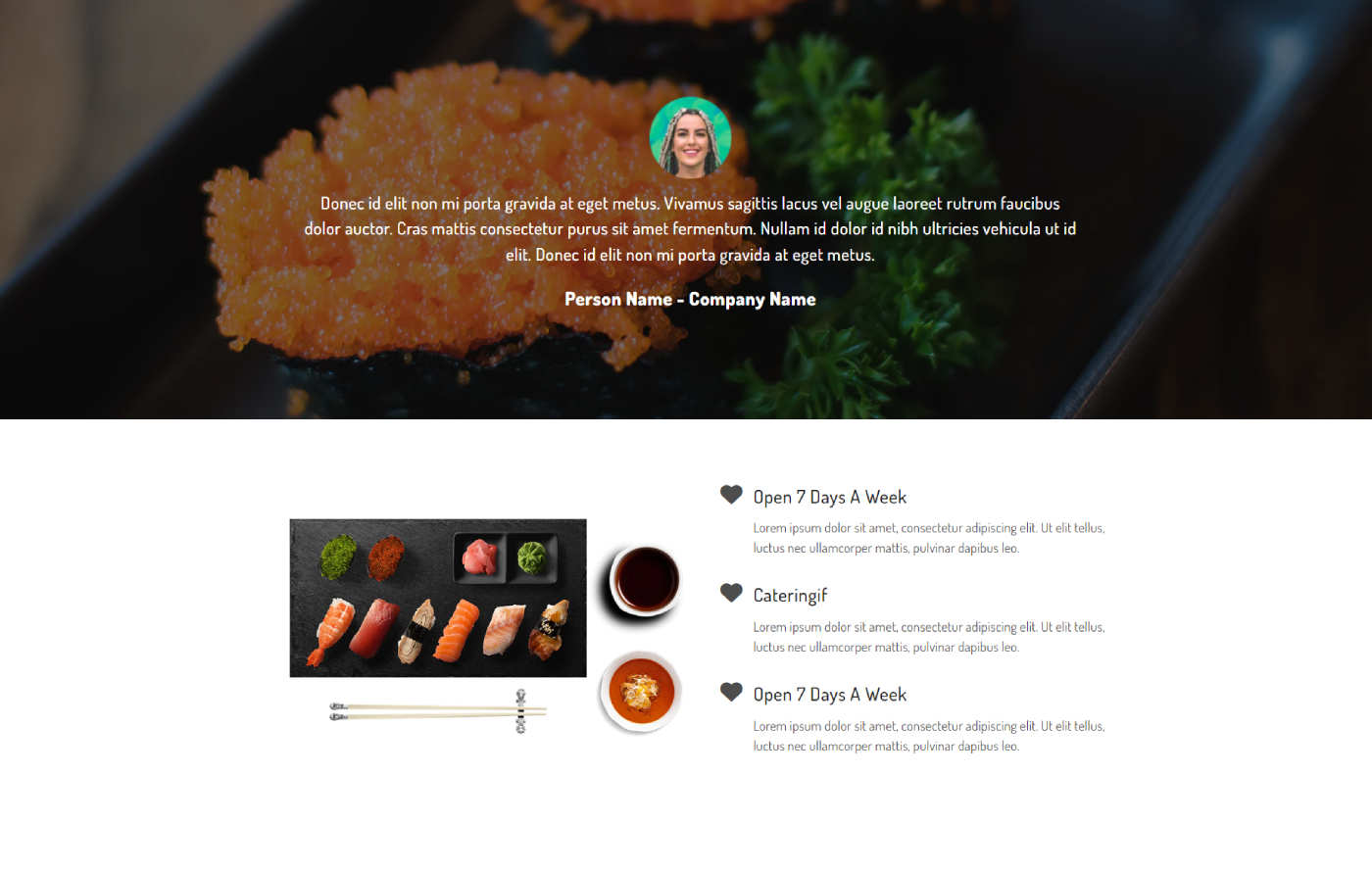 Desushify - Food & Restaurant Shopify template built by Pagefly