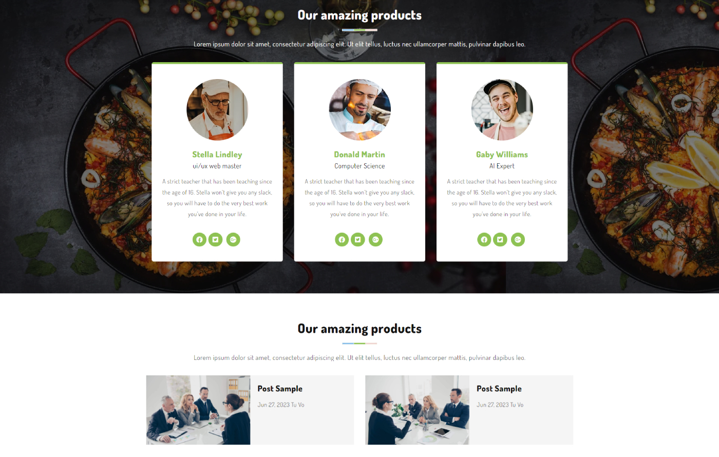 Desushify - Food & Restaurant Shopify template built by Pagefly