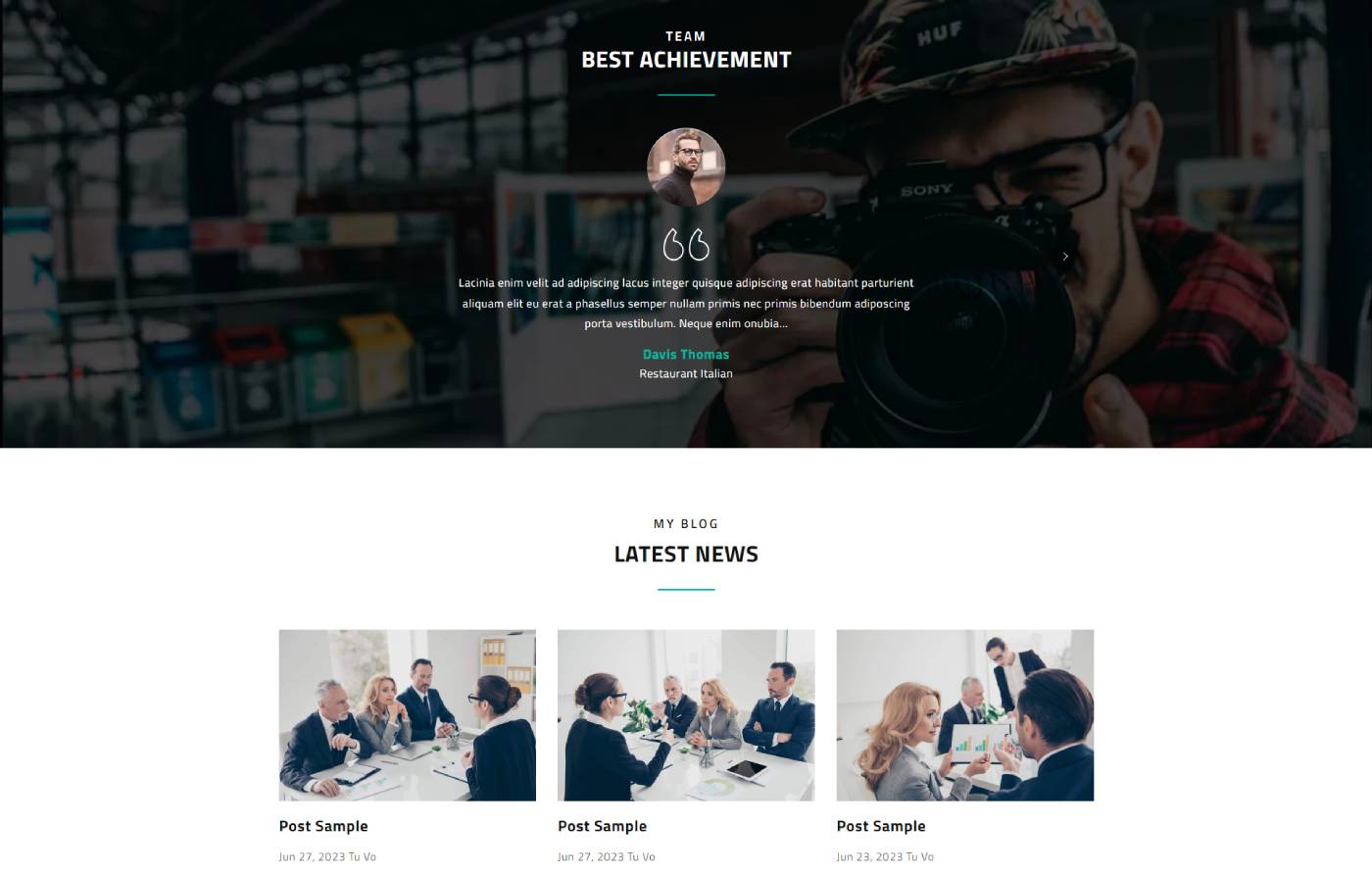 Diraxify - Digital Camera & lenses Store Shopify template built by Pagefly