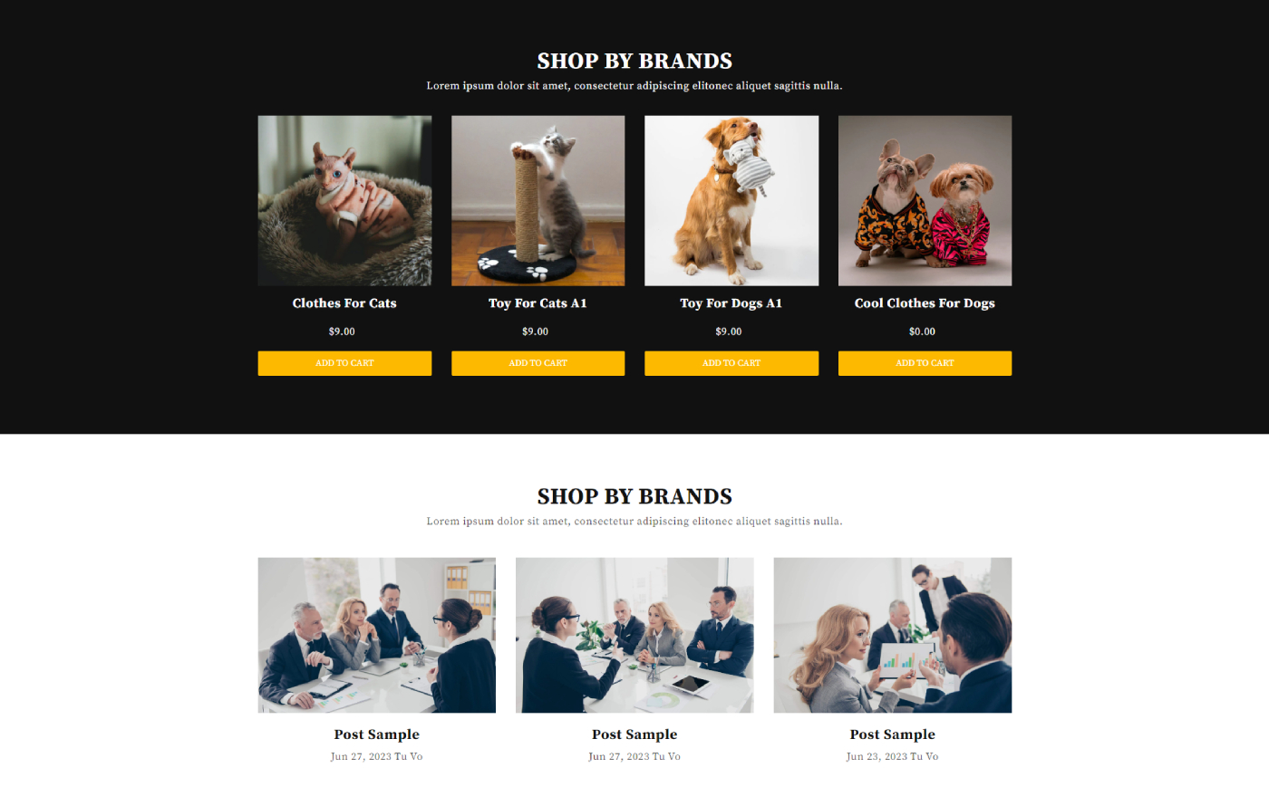 Petify - Pet Supplies Shopify template built by Pagefly