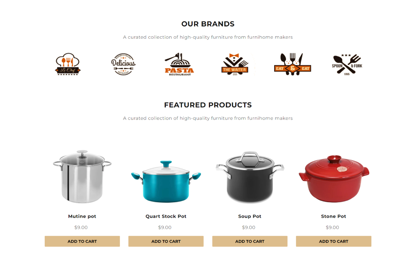 Kigatify - Kitchen Store Shopify template built by Pagefly