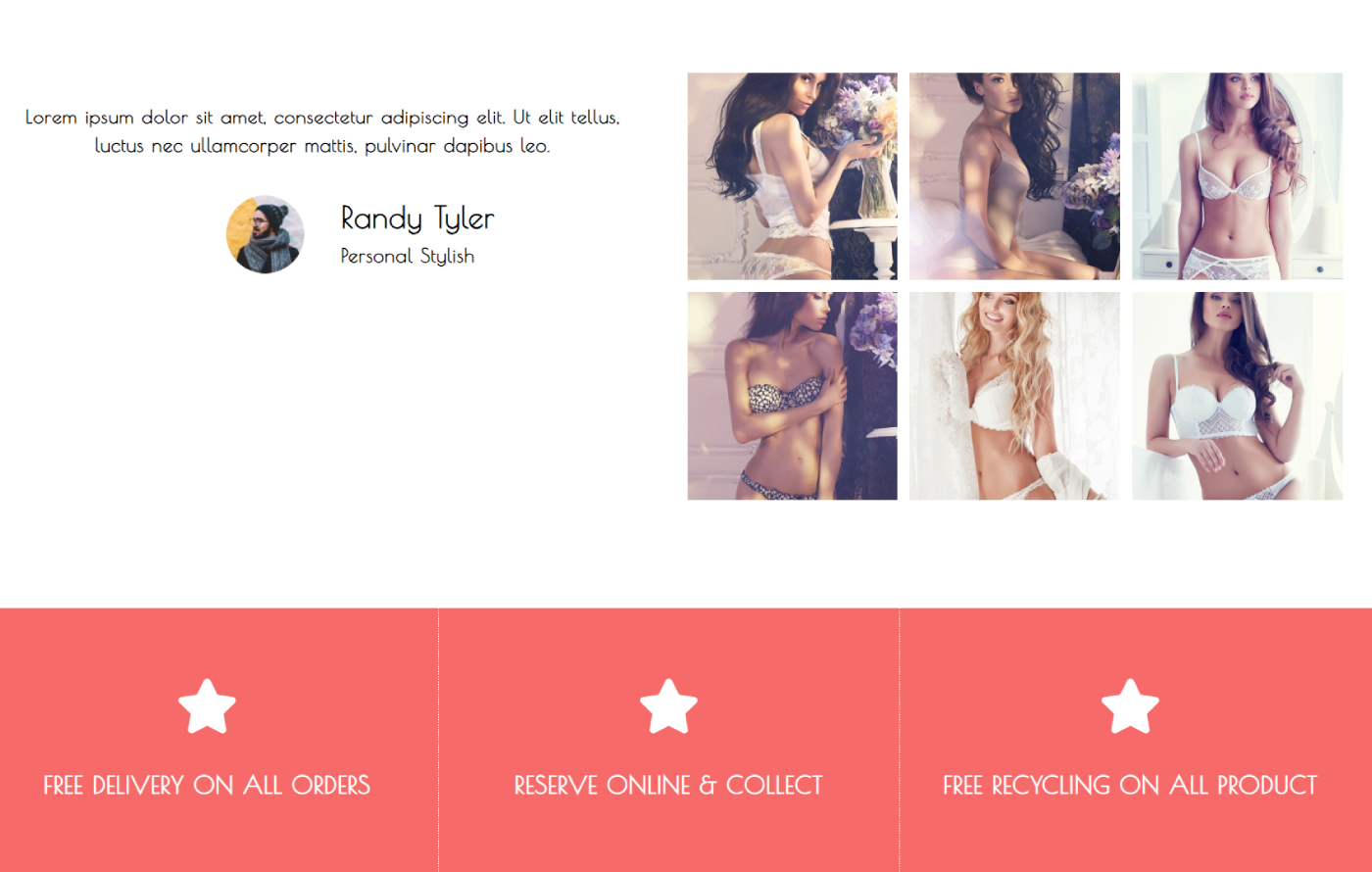 Lingerify - Lingerie Store Shopify template built by Pagefly