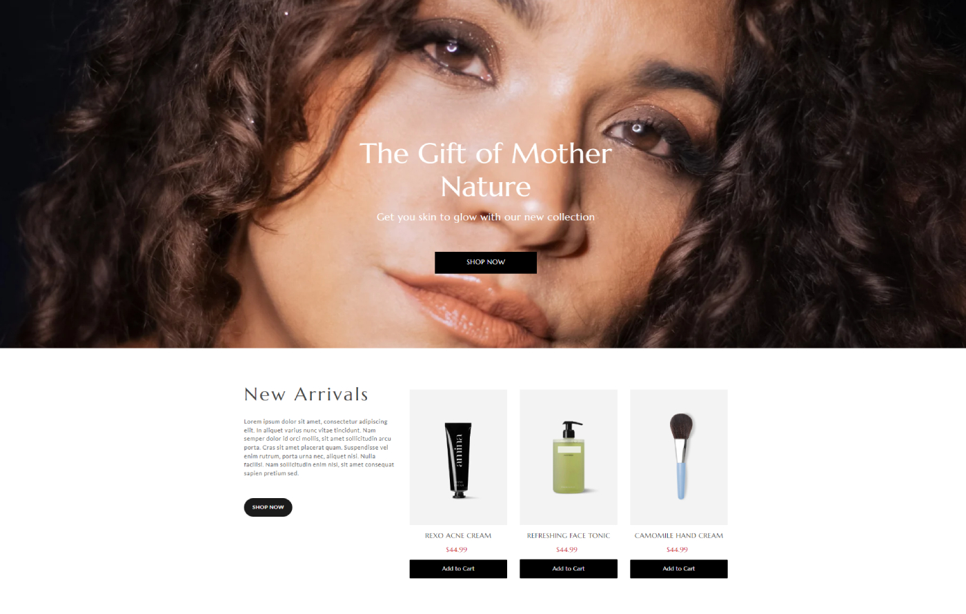 Makeupify - Beauty & Cosmetics Shopify template built by Pagefly