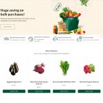 Markify – Vegetables Shopify template built by Pagefly