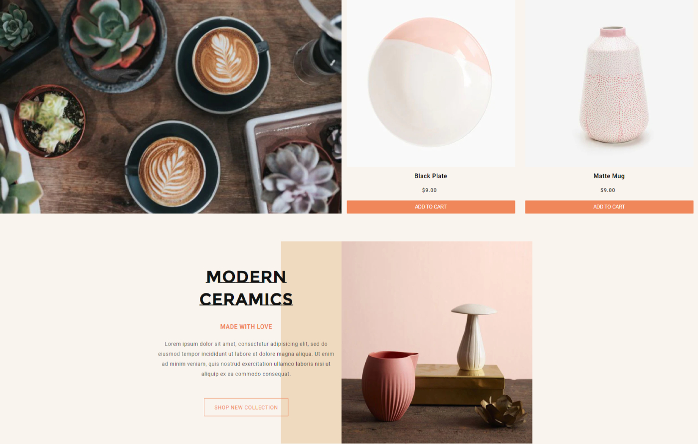 Potterify - Pottery Shopify template built by Pagefly