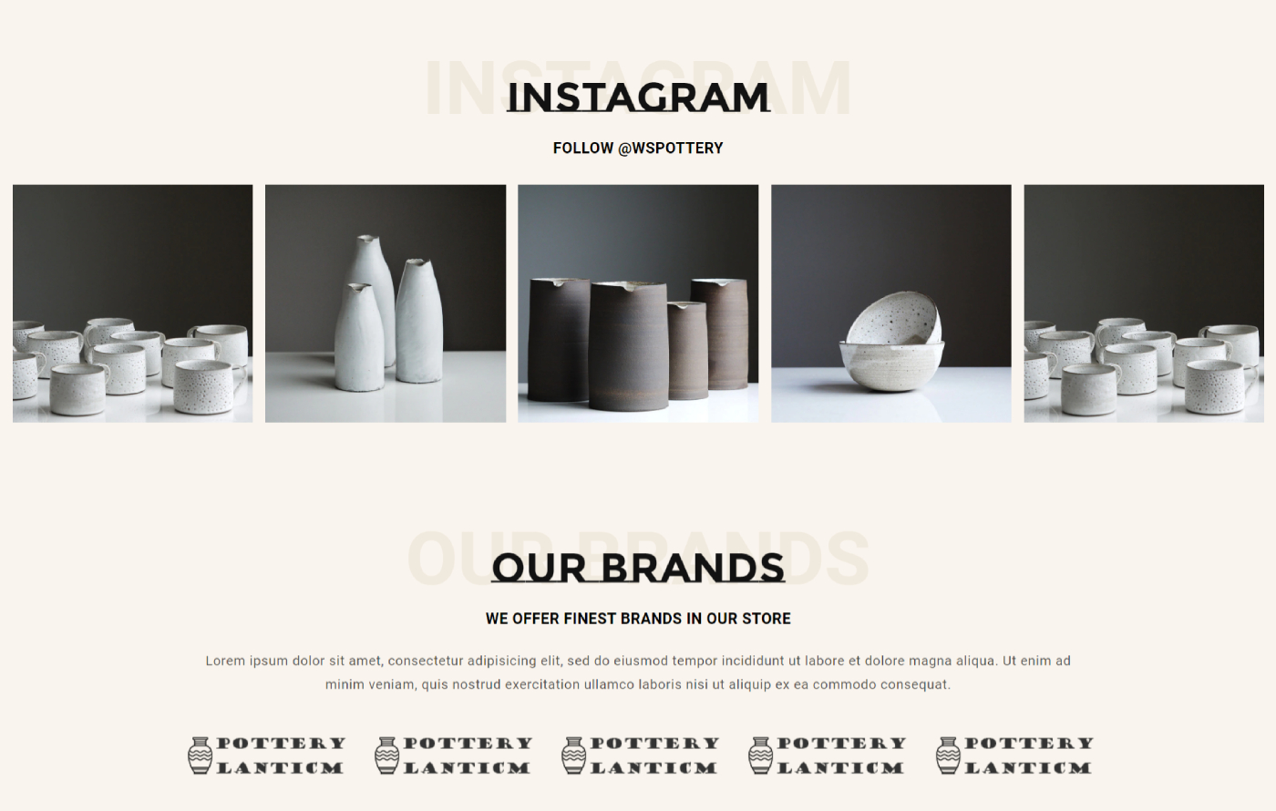 Potterify - Pottery Shopify template built by Pagefly