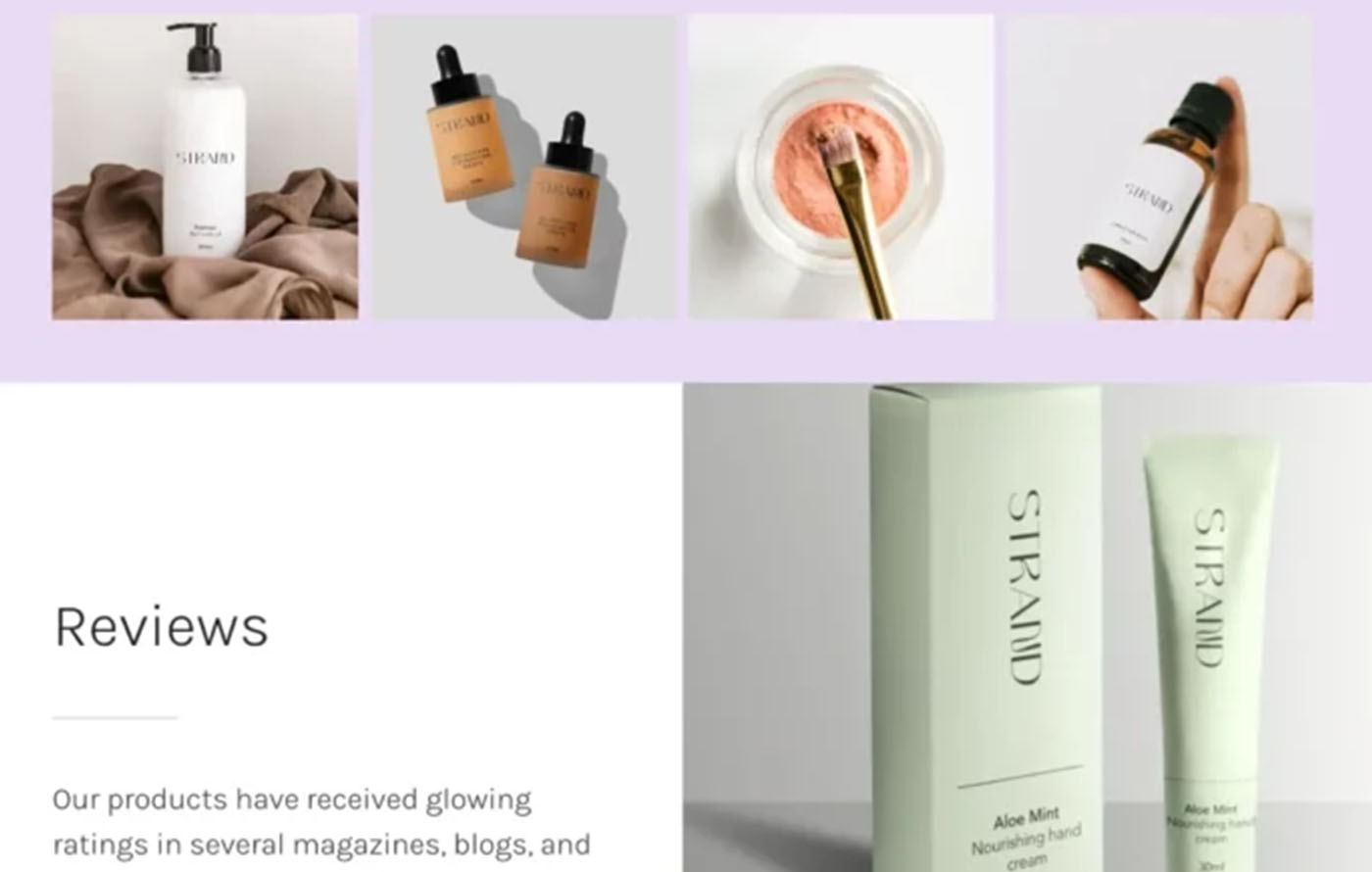 Skincare - Cosmetic Shopify template built by Shogun