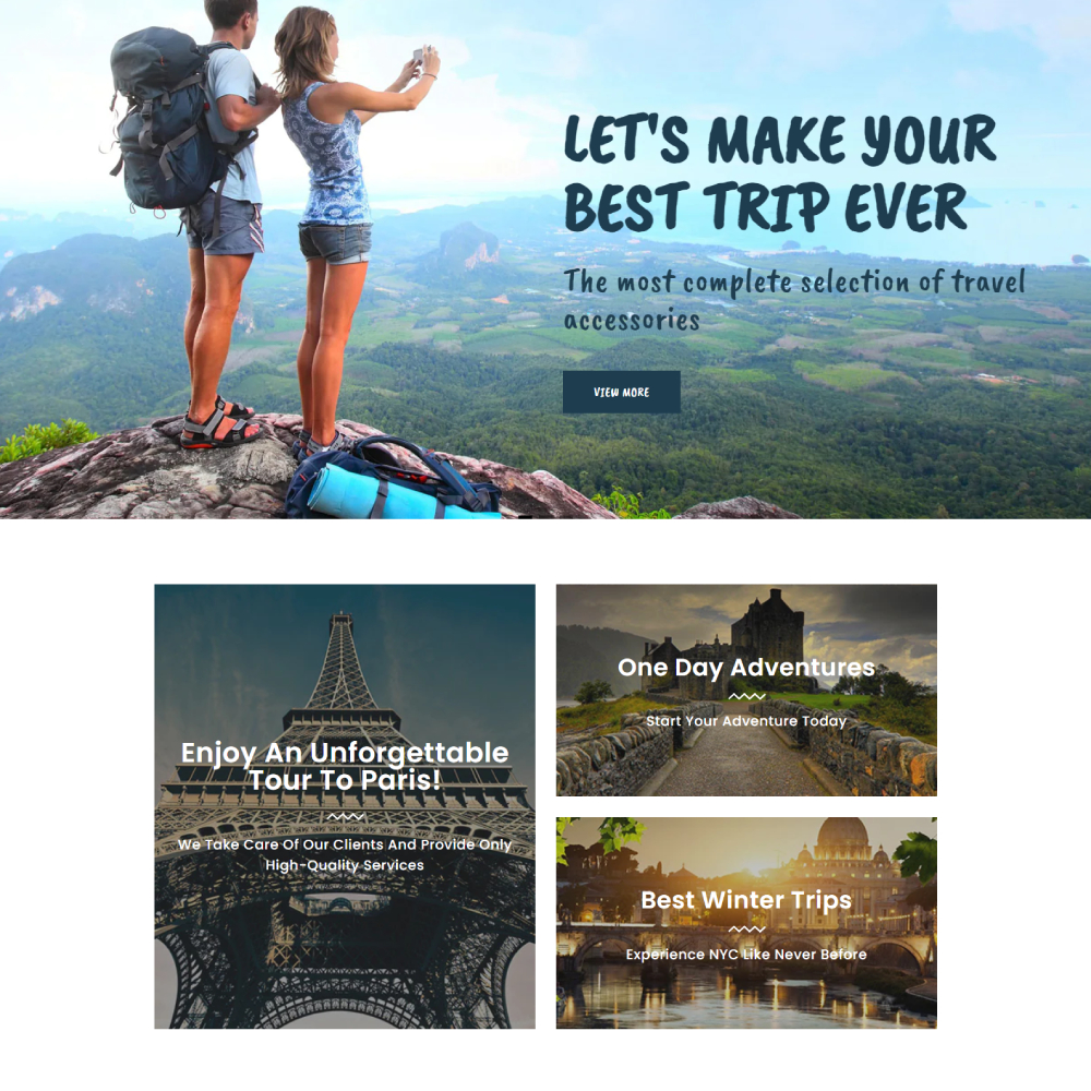 Tourify - Tour Travel Shopify template built by Pagefly