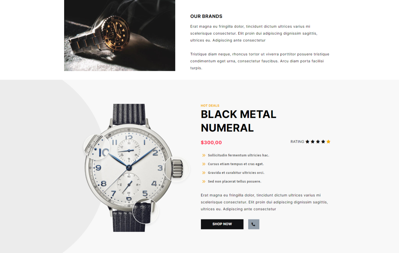 WatchStorify - Luxury Watches Shopify template built by Pagefly