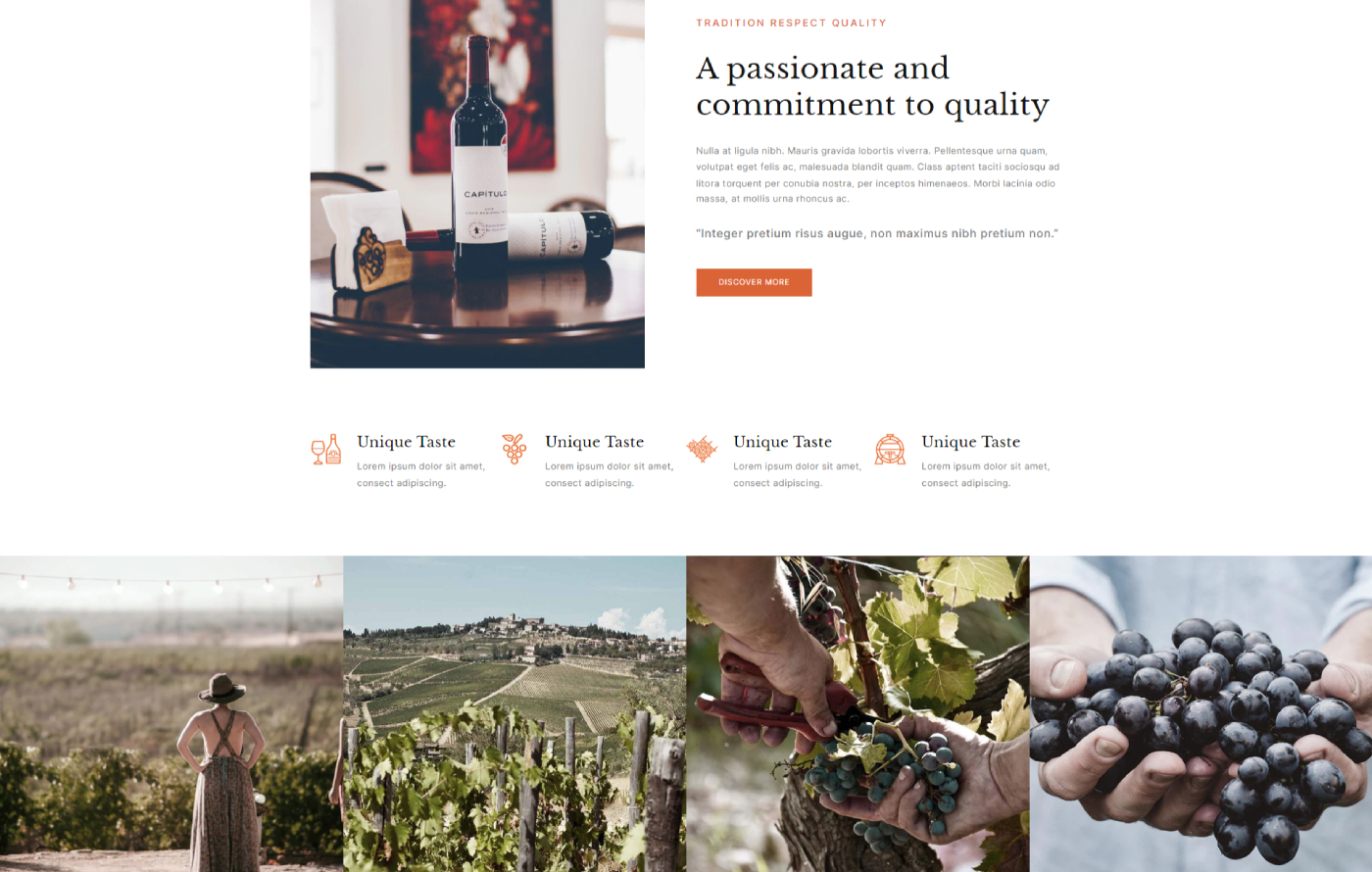 Winify - Wine Shopify template built by Pagefly