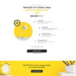 Back to School –  School Supplies Shopify template built by GemPages