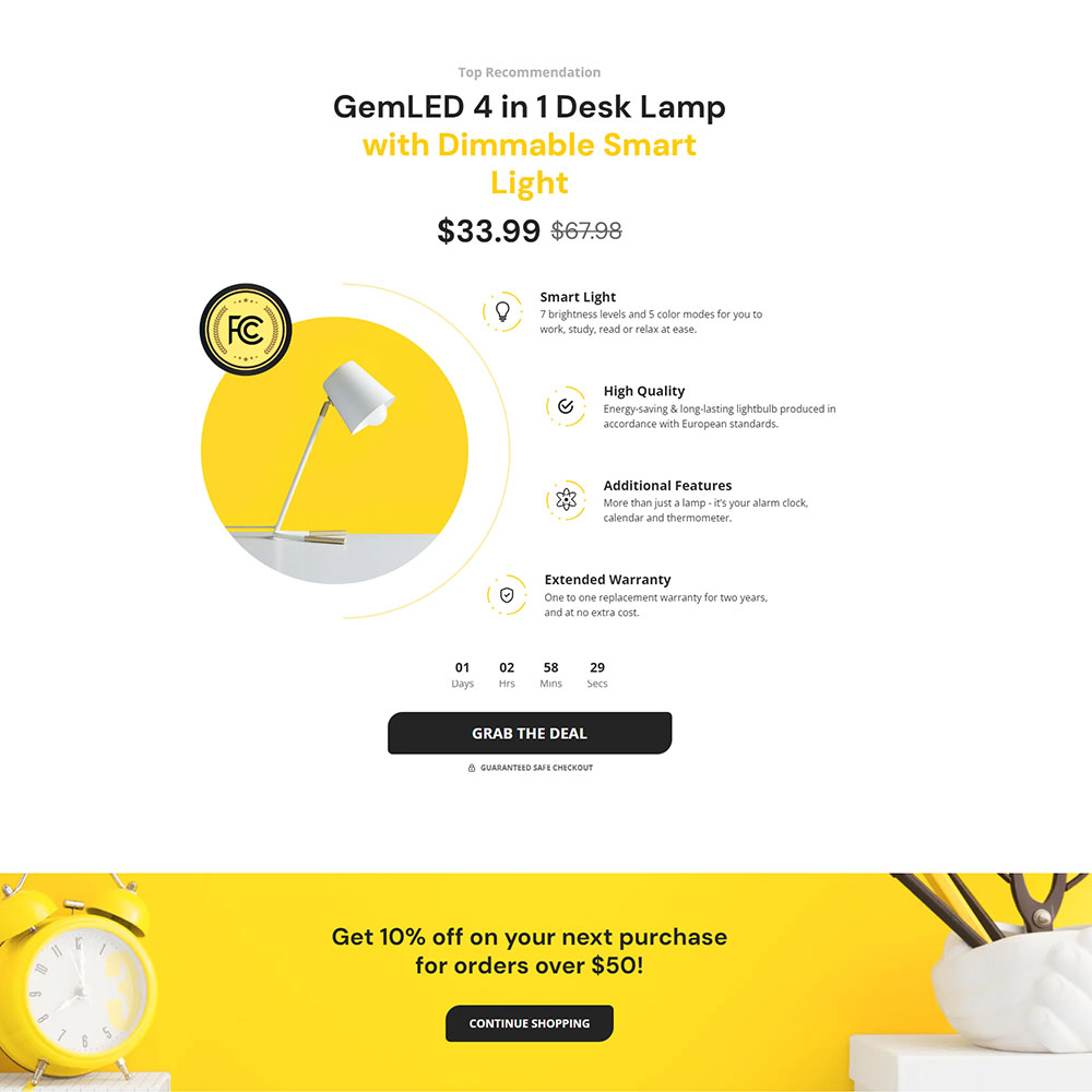 Back to School -  School Supplies Shopify template built by GemPages