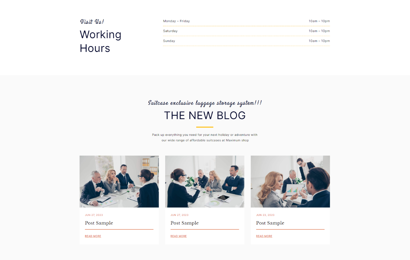 Suitcasify - Bag Shopify template built by Pagefly