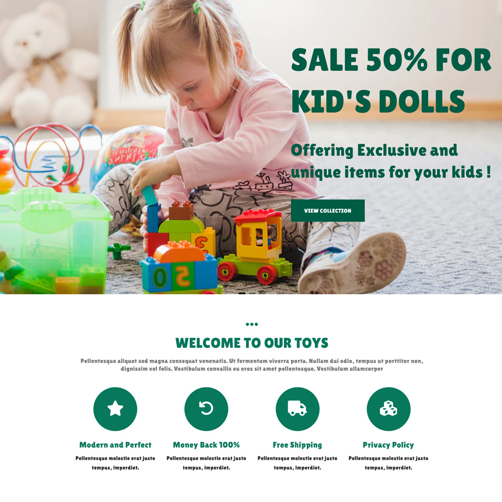 Kidify - Toy Shopify template built by Pagefly