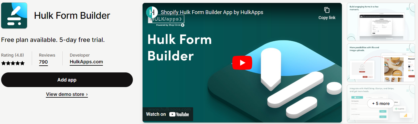 Shopify form builder apps 3