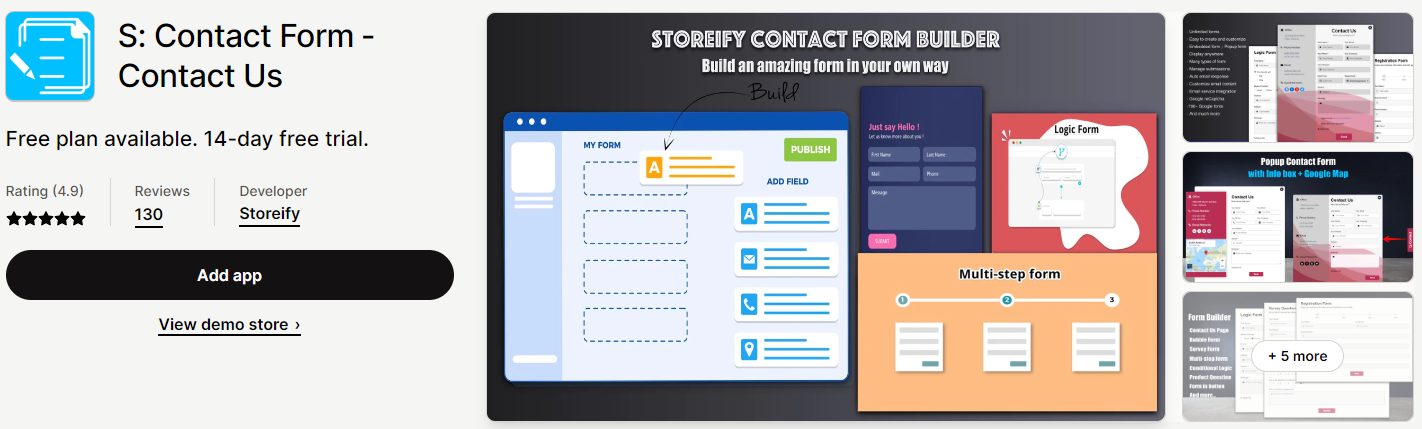 Shopify form builder apps 5