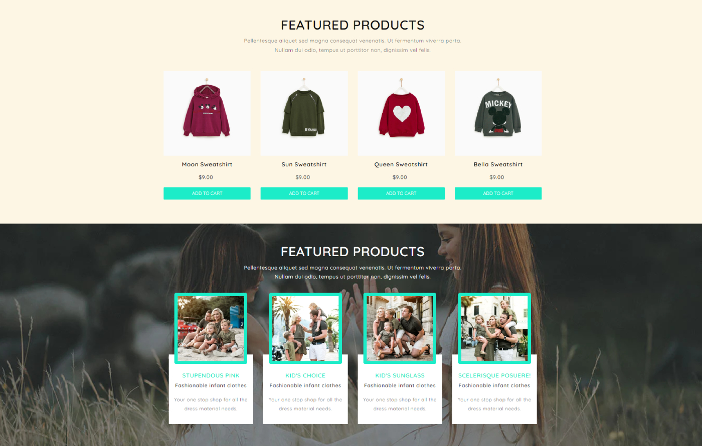 Childify - Kid Store Shopify template built by Pagefly