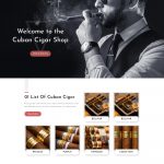 Cigarify – Tobacco Shopify template built by Pagefly