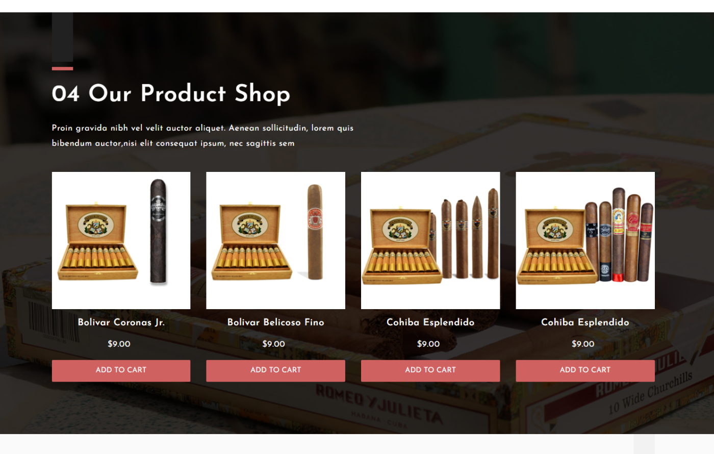 Cigarify - Tobacco Shopify template built by Pagefly