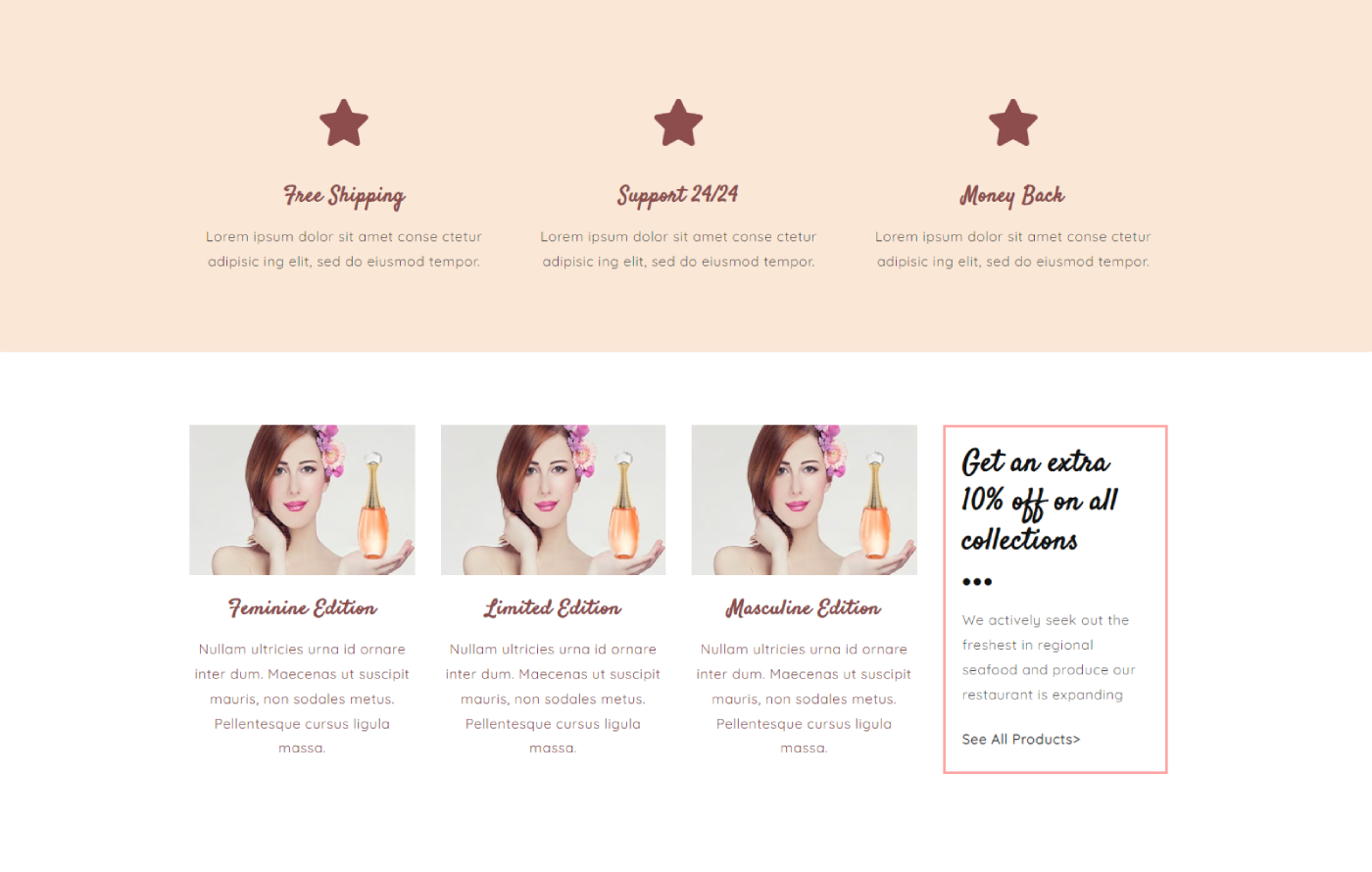 Perfumify - Perfume Shopify template built by Pagefly