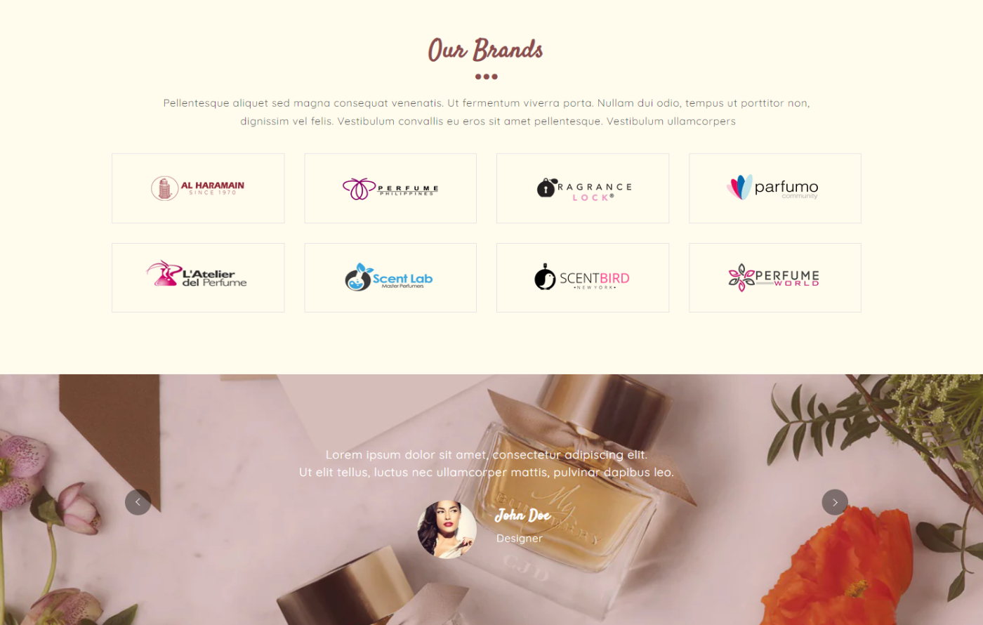 Perfumify - Perfume Shopify template built by Pagefly