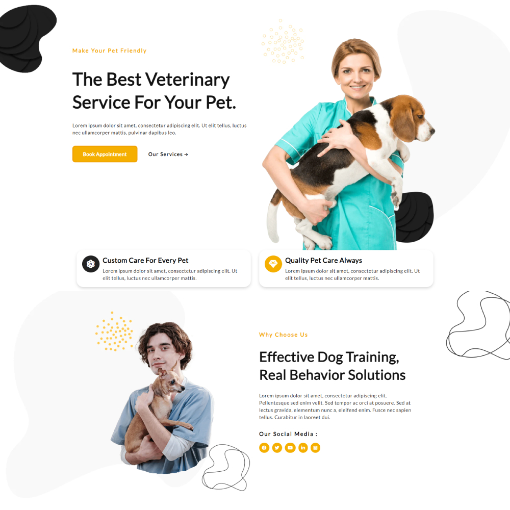 Petcarify - Pet Store Shopify template built by Pagefly