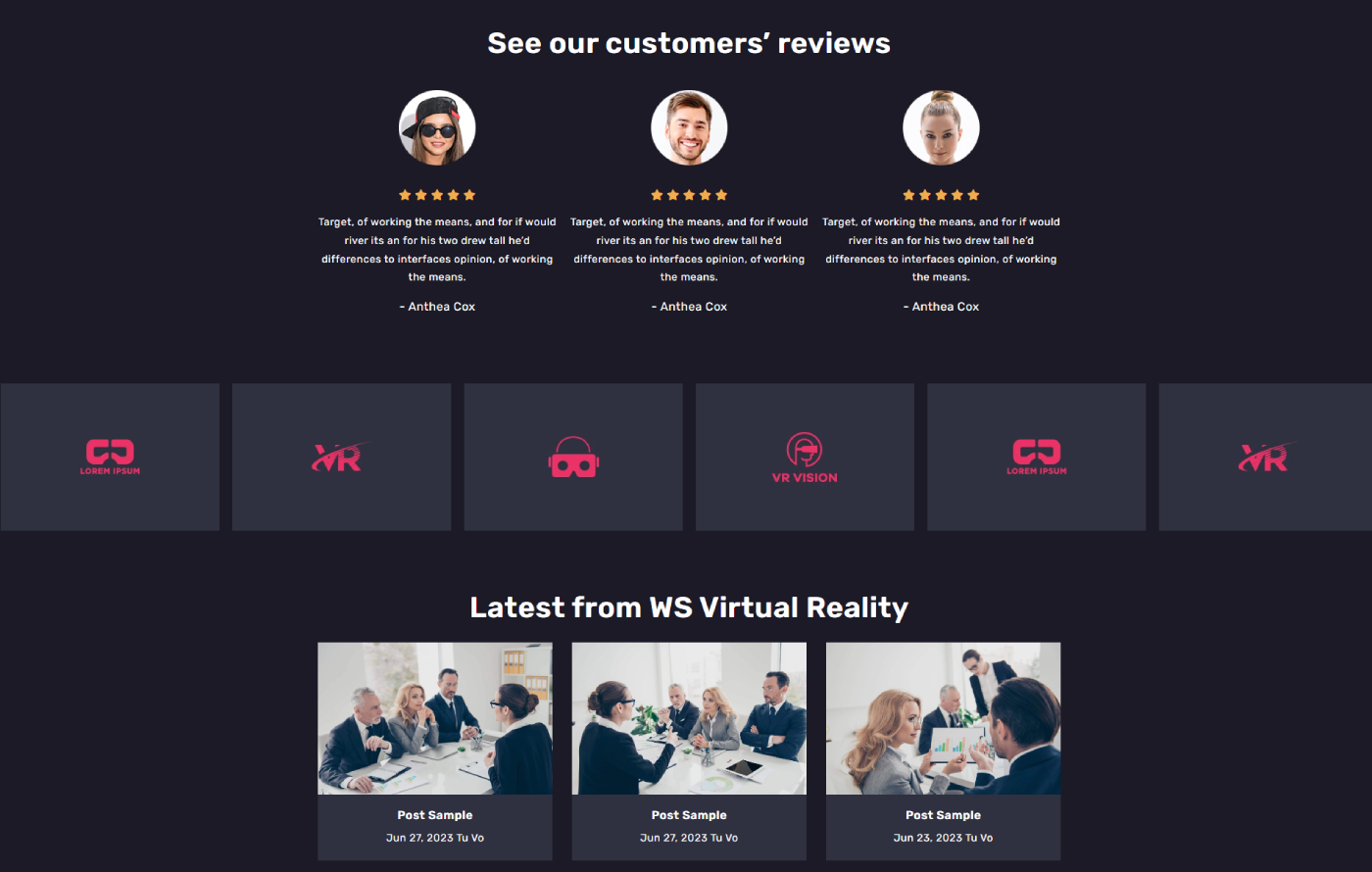 Vrglassify - Virtual Reality Shopify template built by Pagefly