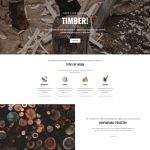 Woodify – Wood Shopify template built by Pagefly