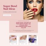 Manicurify – Nail Salon Shopify template built by Pagefly