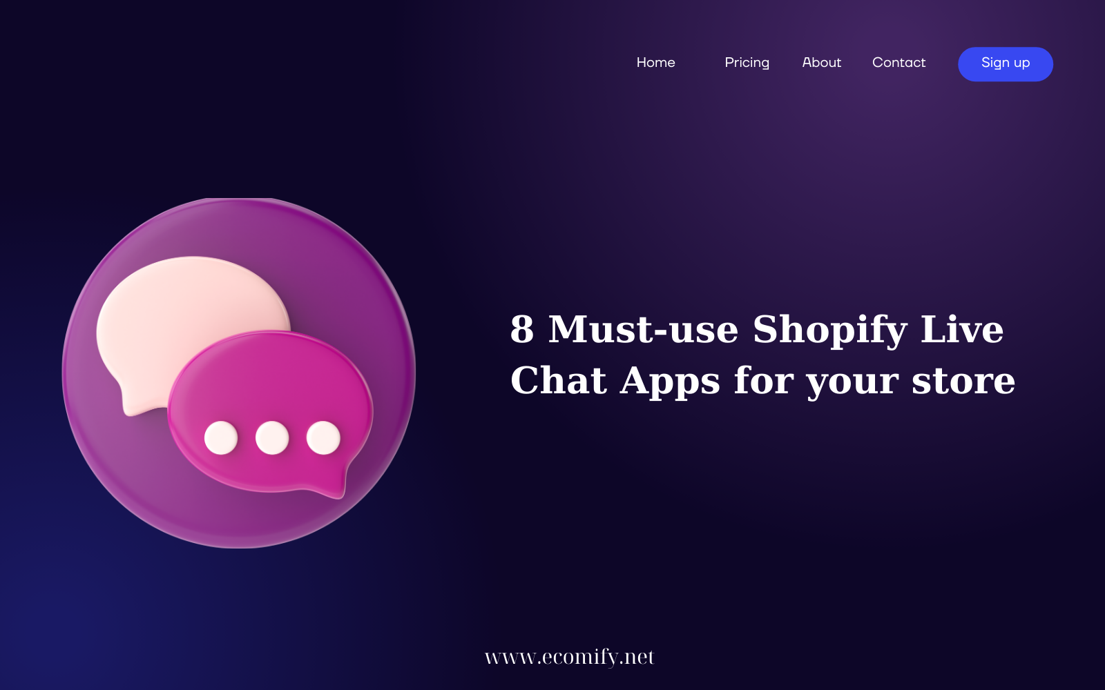 8 Must Use Shopify Live Chat Apps 2024 Ecomify