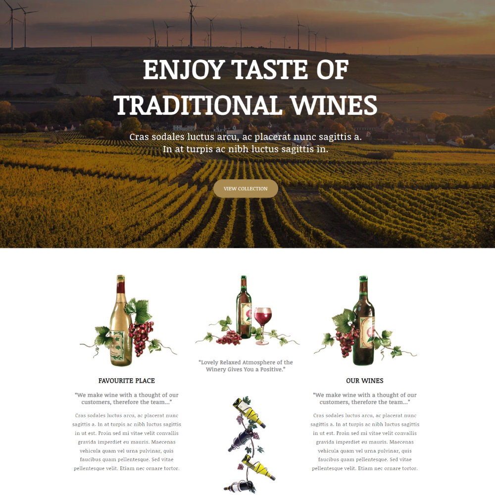 Winerify - Wine Shopify template built by Pagefly