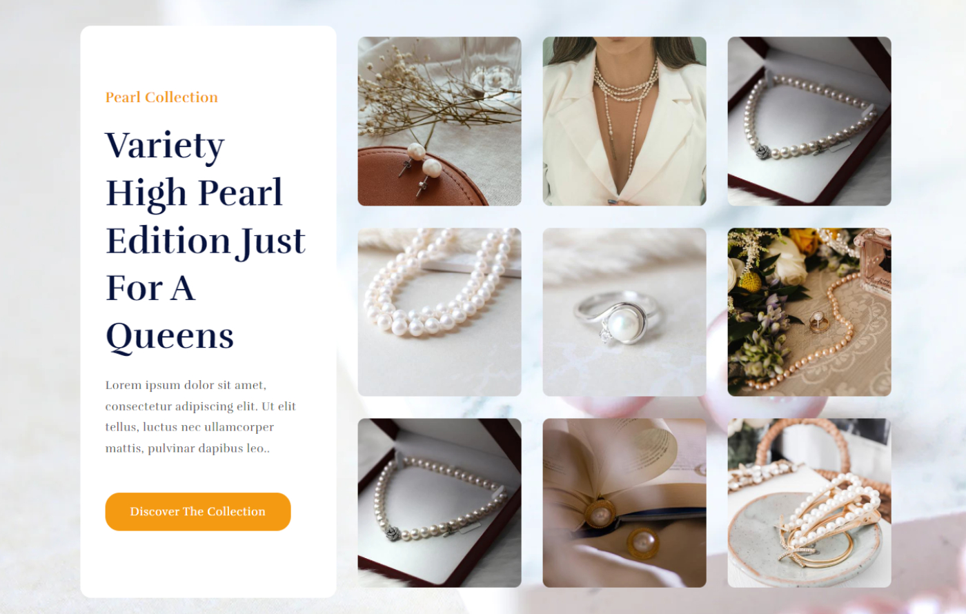 Pearify - Pearl Shopify template built by Pagefly