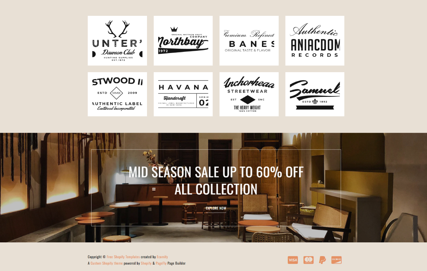Rattanify - Furniture Shopify template built by Pagefly