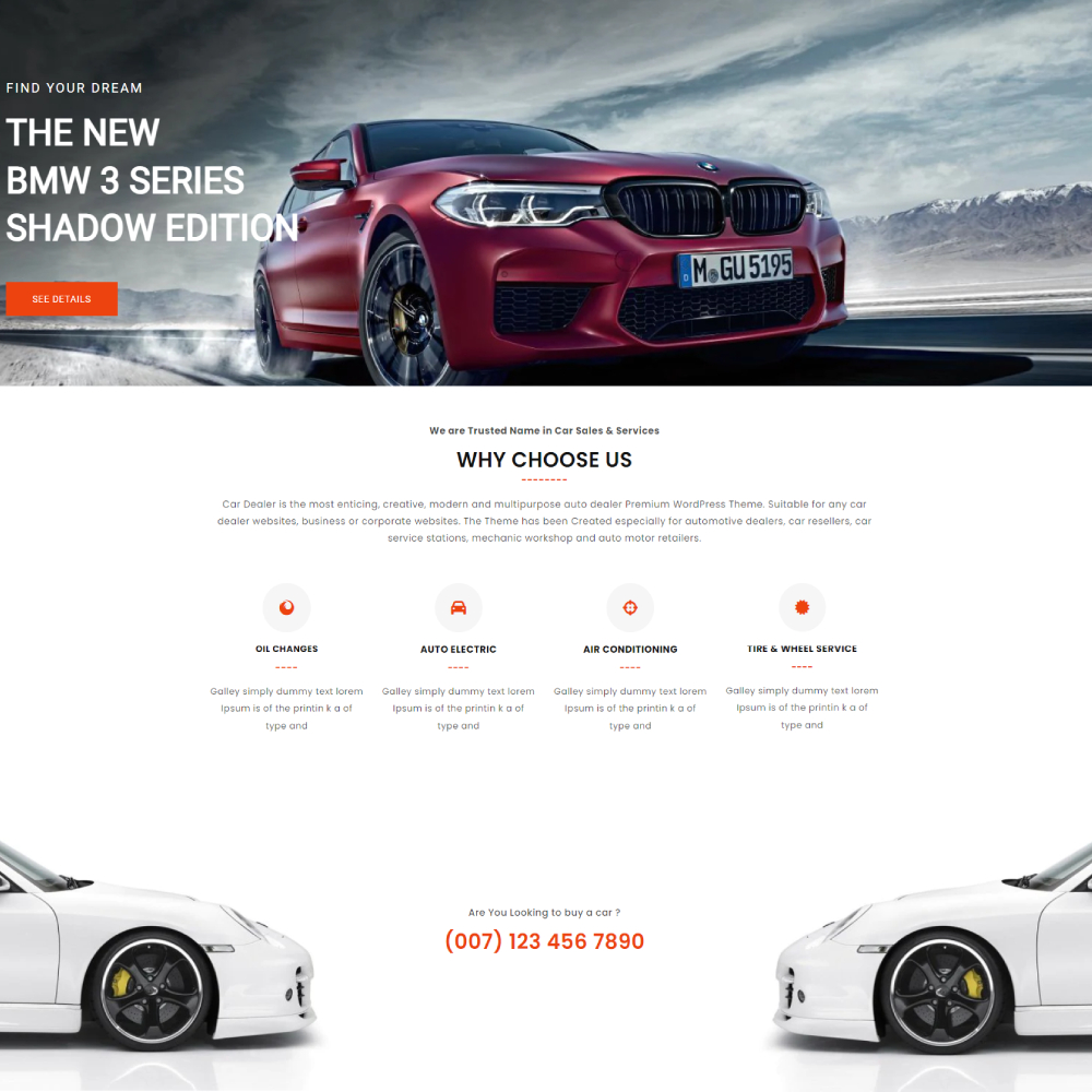 SalonCarify - Car Shopify template built by Pagefly