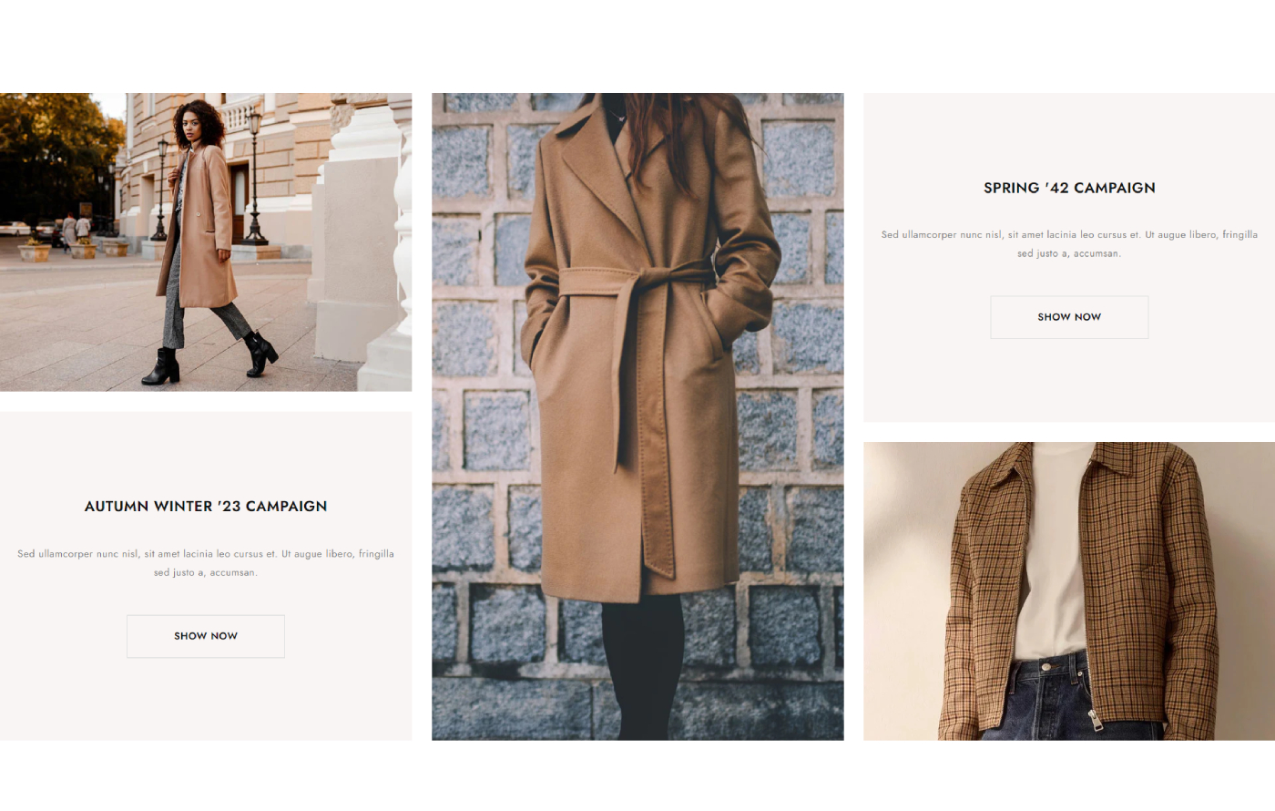 Coatify - Coats Jackets Store Shopify template built by Pagefly